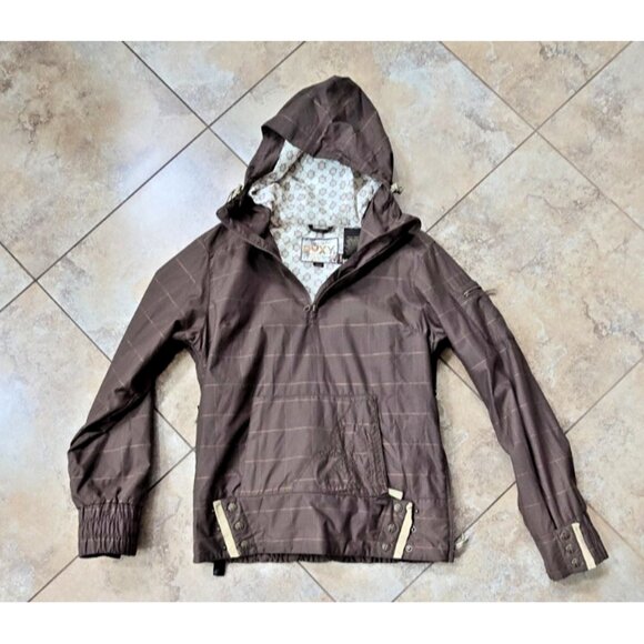 Roxy Snow Hooded 1/4 Zip Ski Jacket Small | Unisex Winter Snowboarding Coat - Picture 3 of 14